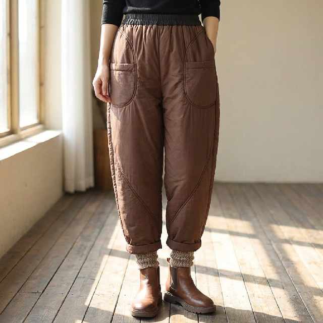 [비니브] 포그니 컬러 솜바지 2종