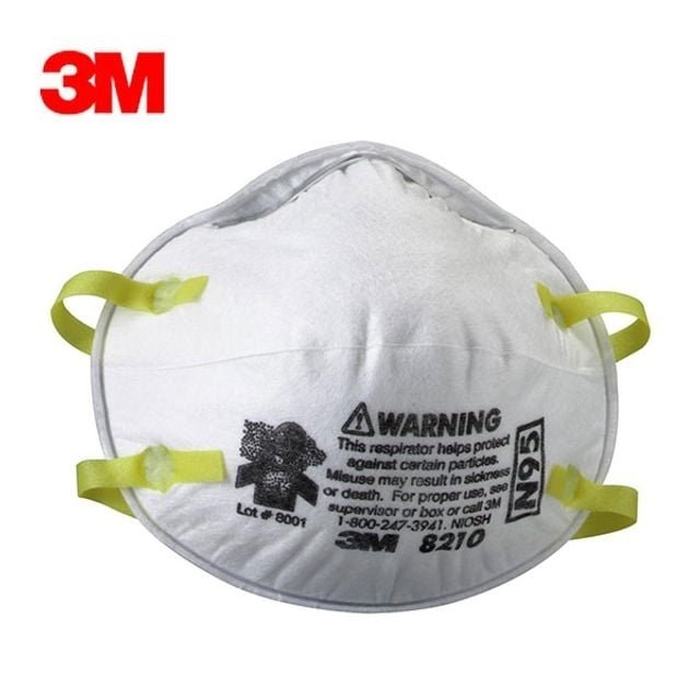 3M N95 8210 안면부 여과식 방진 방역마스크 (20개입) 미국승인 (W9D3A1E)