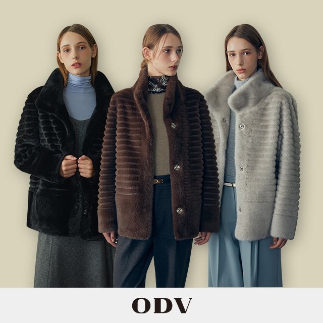 [신상 티-페스타 SALE]24FW ODV FAUX 밍크 퍼 자켓 1종