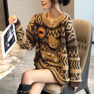 [벨로룩스]해피베어빈티지니트_25995