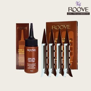 셀헤디 루베 볼륨업 솔루션 뿌리볼륨 파마 1세트 (펌제75ml 1통 x 전용클립 4개)