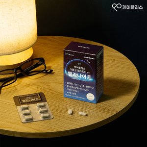 [케어플러스] 식물성 멜라토닌 함유 멜라나이트 6박스(500mg X 180정)