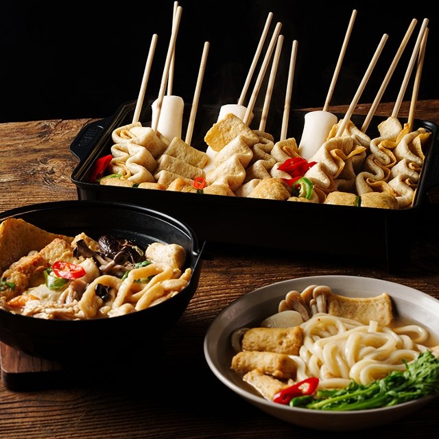 [전라도 청년] 35년 전통 부산 어묵탕 꼬치어묵 460g+물떡(어묵꼬치10개+육수2봉+물떡6개) 