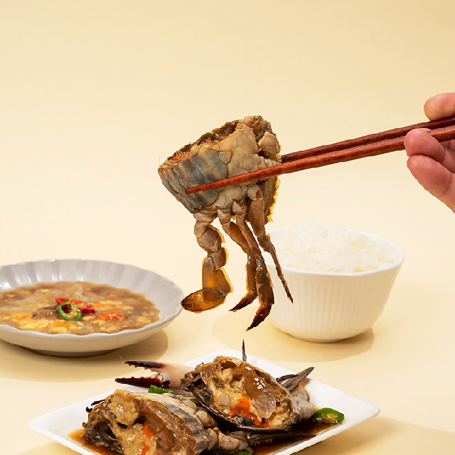 유명근 명인 서산 간월도 국내산 절단 암꽃게장 2kg