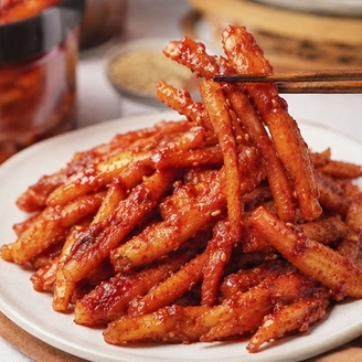 [작심밀도]제주 한라산 더덕무침 1kg