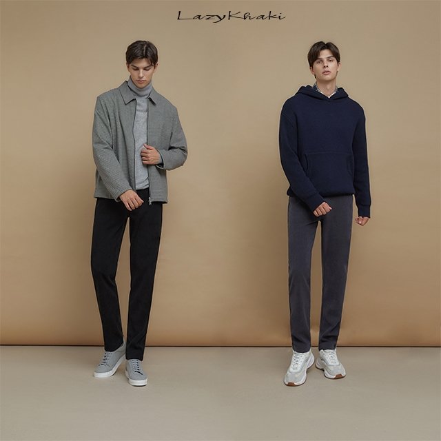 레이지카키  뉴코듀로이 본딩 팬츠 남성 2종 CJBM