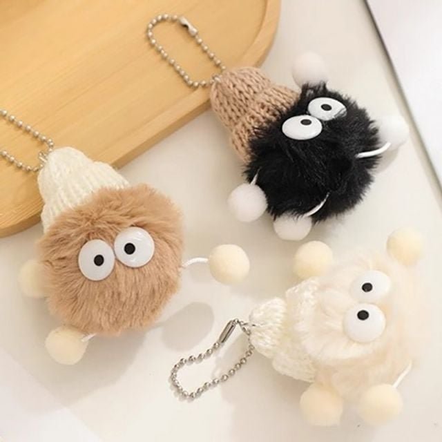 고품질 니트모자방울 키링 데일리 키홀더 고리 클래식 (WFI0NZG)