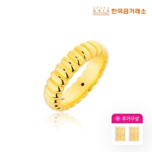 [한국금거래소]24K순금 리플 반지 