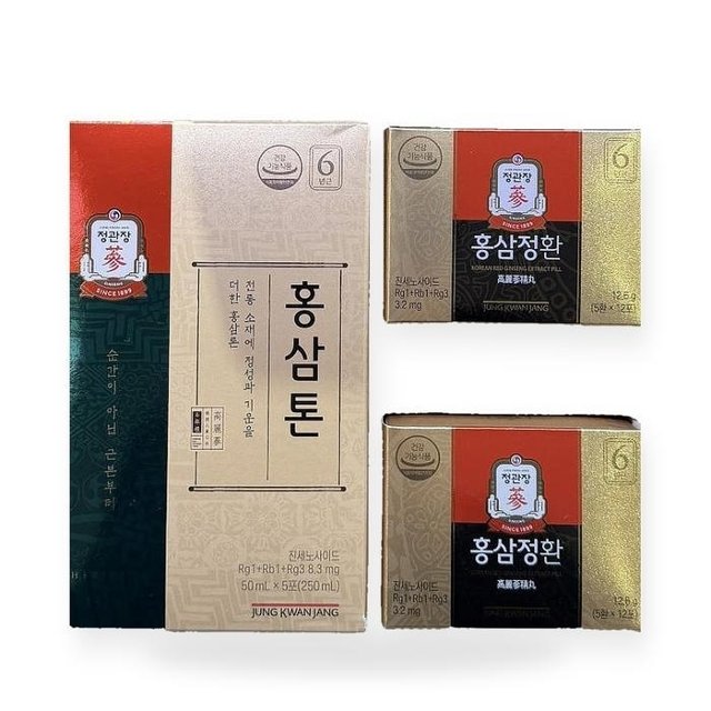 정관장 다보록 감사 청편 선물세트 (홍삼톤 15포, 홍삼정환24포)(SH)