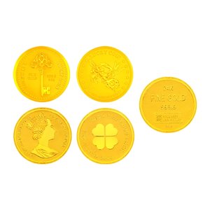 [골드퀸즈] 24K 순금 열쇠/천사/엘리자베스/크로바/골드바 코인