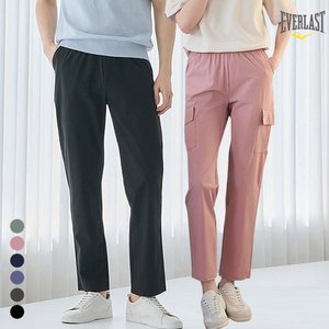[에버라스트] 남/녀 아이스 냉감 탄성 밴딩팬츠 2종세트