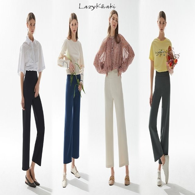 레이지카키 S/S 여성 찰랑 이지팬츠 4종 (SIWW)
