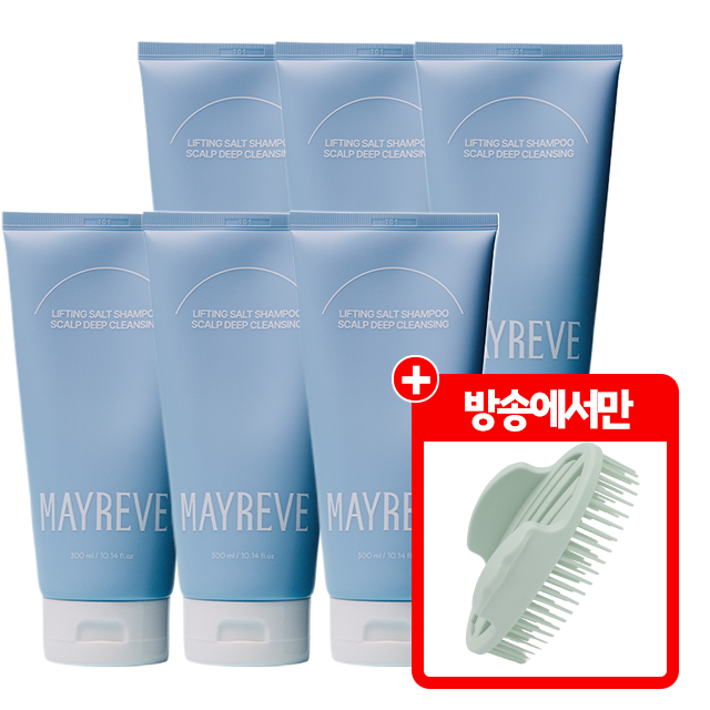 [도약마켓]메이레브 딥클렌징 소금샴푸  6세트