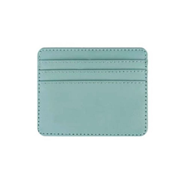 슬롯 카드지갑 미니 핸드메이드 남녀 명함 슬림 지갑 (WFI30IF)