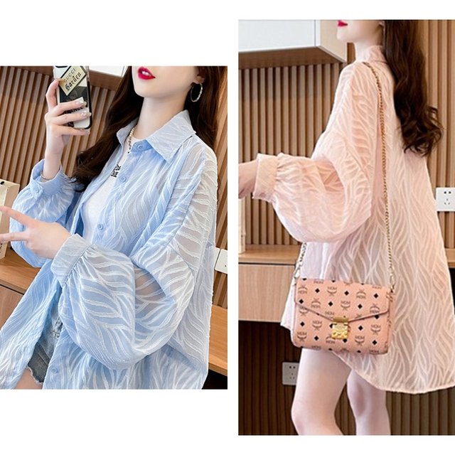 [엘드마마] 뮤즈 시스루 셔츠 2종