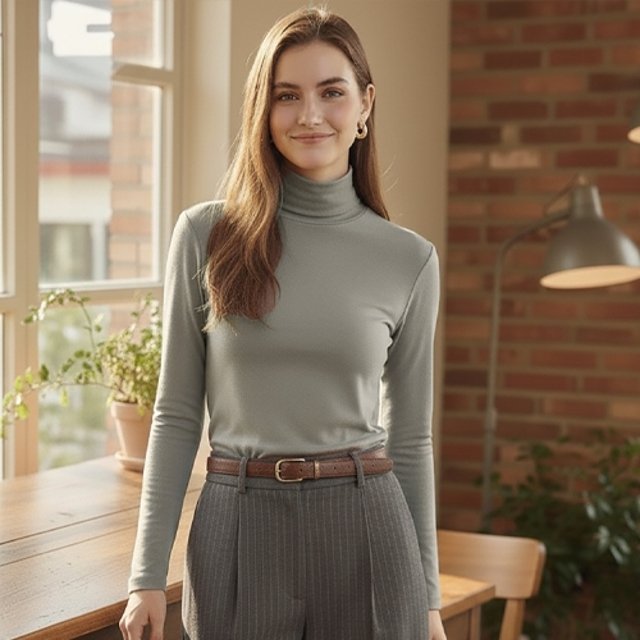 여성 소프트 모달 반목 라이트 폴라 이너니트 5종세트