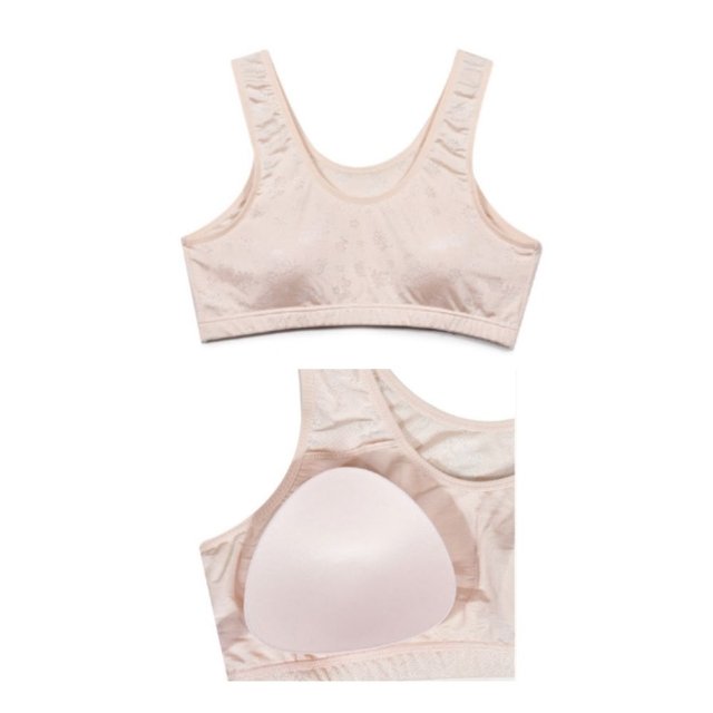 달라붙지 않는 여성 인견 브라탑 (WFI0OIN)