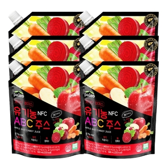 팔레오 NFC 유기농 ABC주스 500ml 6팩