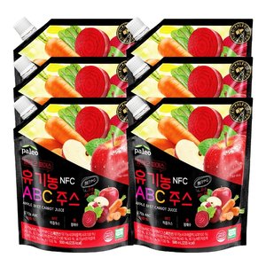 팔레오 NFC 유기농 ABC주스 500ml 6팩