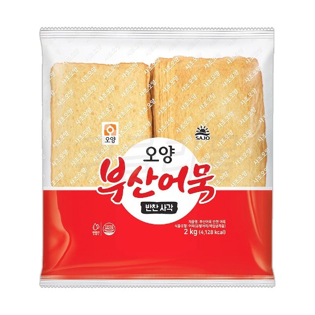 사조오양 부산어묵 반찬 사각어묵 2kg 냉장