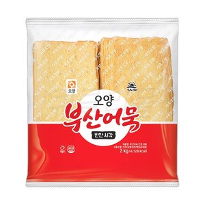 사조오양 부산어묵 반찬 사각어묵 2kg 냉장