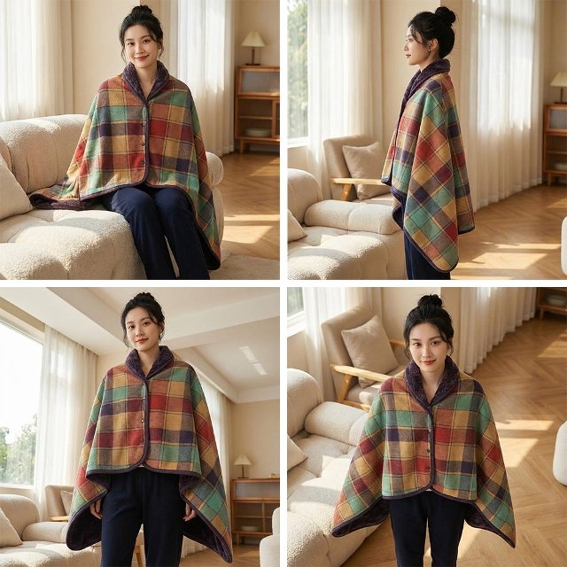 [비니브] 코지아 숄 겸용 담요 2종