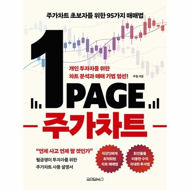 [웅진북센]1페이지 주가차트 - 주가차트 초보자를 위한 95가지 매매법