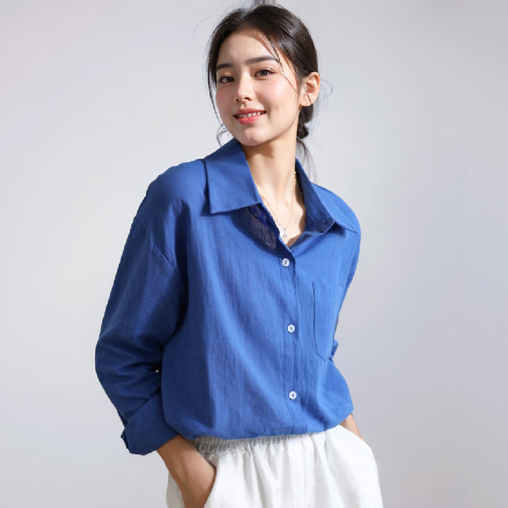 [비니브] 시티즌 블루 셔츠2종