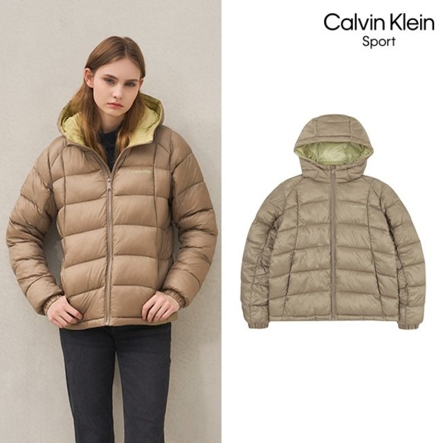 [Calvin Klein] 캘빈클라인 25FW 최신상!시그니처 패커블 볼패딩 1종, 여성
