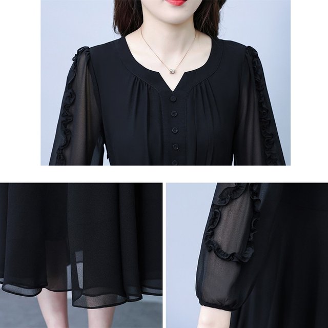 [엘드마마] 데미안 시스루 원피스