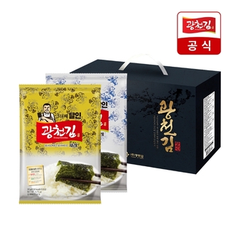 [광천김] 프리미엄 전장김 20봉 선물세트 (재래/파래/혼합)