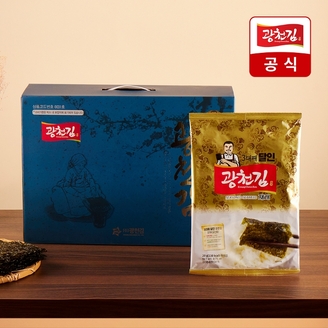 [광천김] 프리미엄 전장김 10봉 선물세트 (재래/파래)