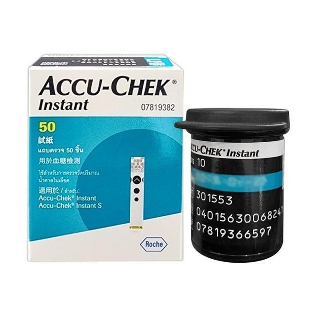 아큐첵인스턴트 혈당시험지 50매 스트립 임당관리 D