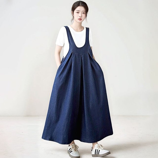 [헬리꽁땡]아테네데님원피스
