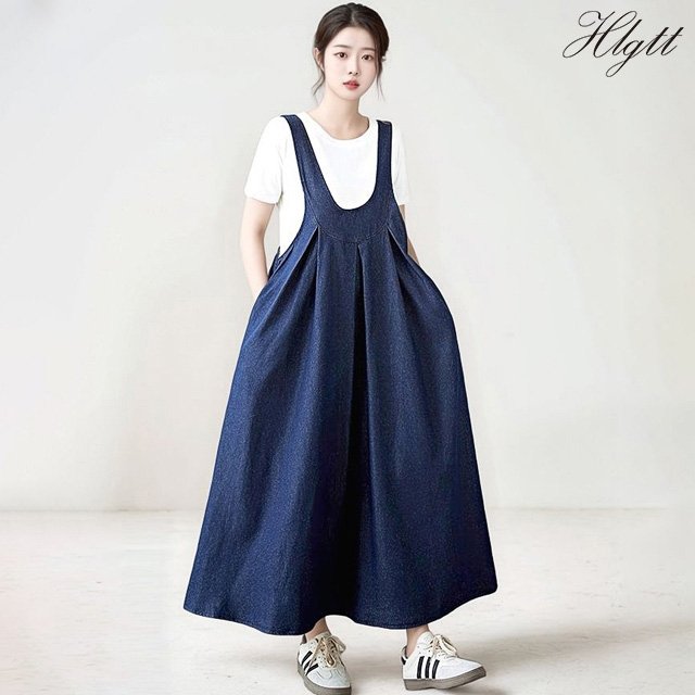 [헬리꽁땡]아테네데님원피스