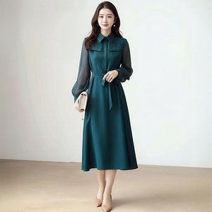 [플로레센스]플로르시스루딥그린원피스