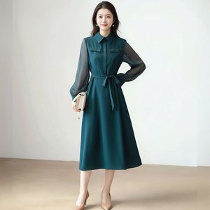 [플로레센스]플로르시스루딥그린원피스