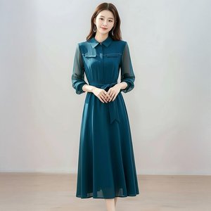 [플로레센스]플로르시스루딥그린원피스