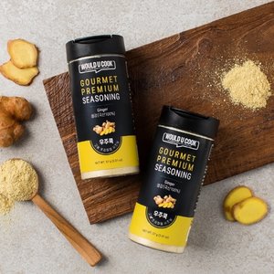 우주쿡 시즈닝 에센셜양념 3종 마늘/생강/대파 국내산 천연조미료 가루 분말