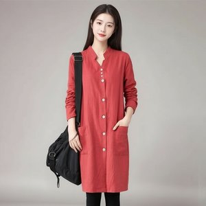 [헬리꽁땡]롤업롱셔츠카라원피스2종