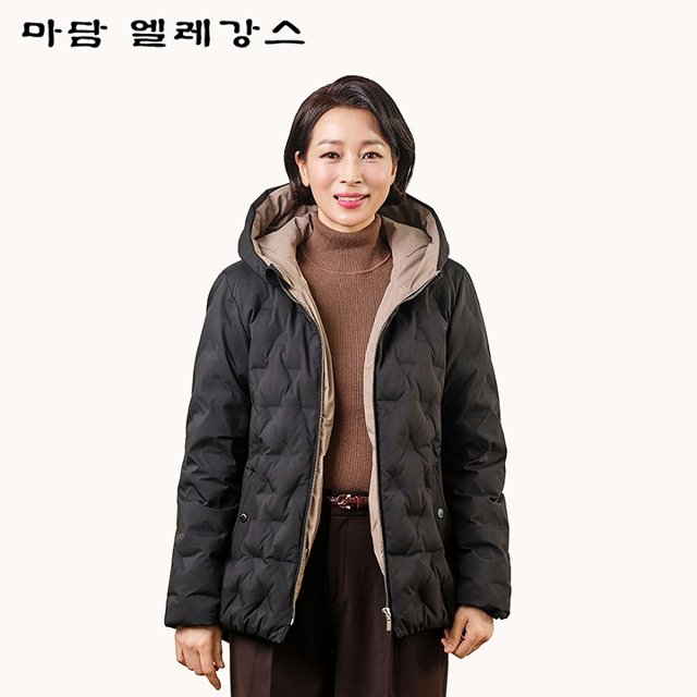 (HIT아이템) 25FW 마담엘레강스 브라이트 구스다운 점퍼 1종