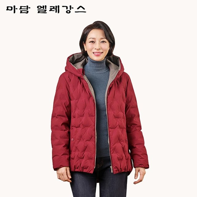 (HIT아이템) 25FW 마담엘레강스 브라이트 구스다운 점퍼 1종