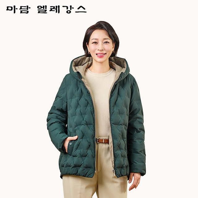 (HIT아이템) 25FW 마담엘레강스 브라이트 구스다운 점퍼 1종