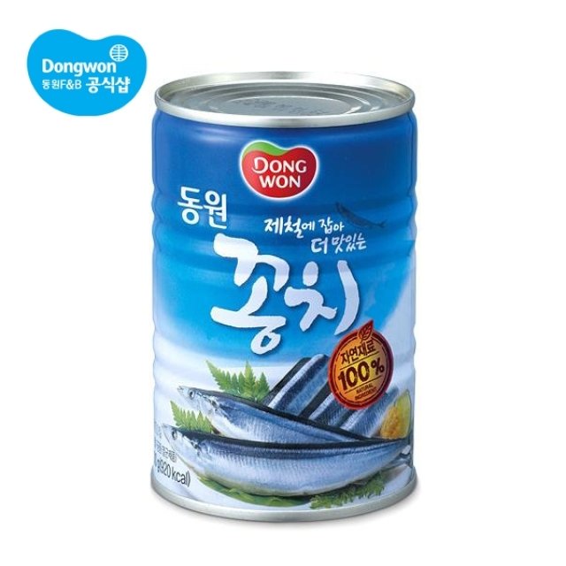 동원 꽁치 통조림 400g x 12캔