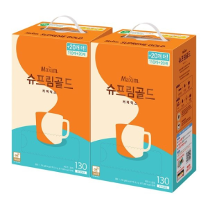[맥심]슈프림골드 커피믹스 130T 2개_P331617969
