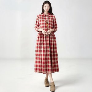 [헬리꽁땡]무이뚜면체크원피스(색상선택)