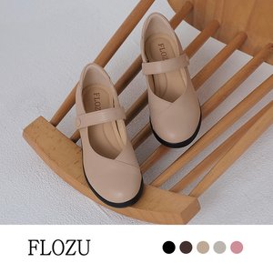 [플로쥬] 양가죽 웨지 메리제인 컴포트화 