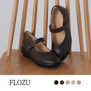 [플로쥬] 양가죽 웨지 메리제인 컴포트화 