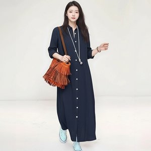 [헬리꽁땡]비다오픈롱원피스2종