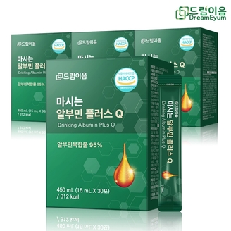 드림이음 마시는 알부민 플러스Q 15g x 30포 4박스